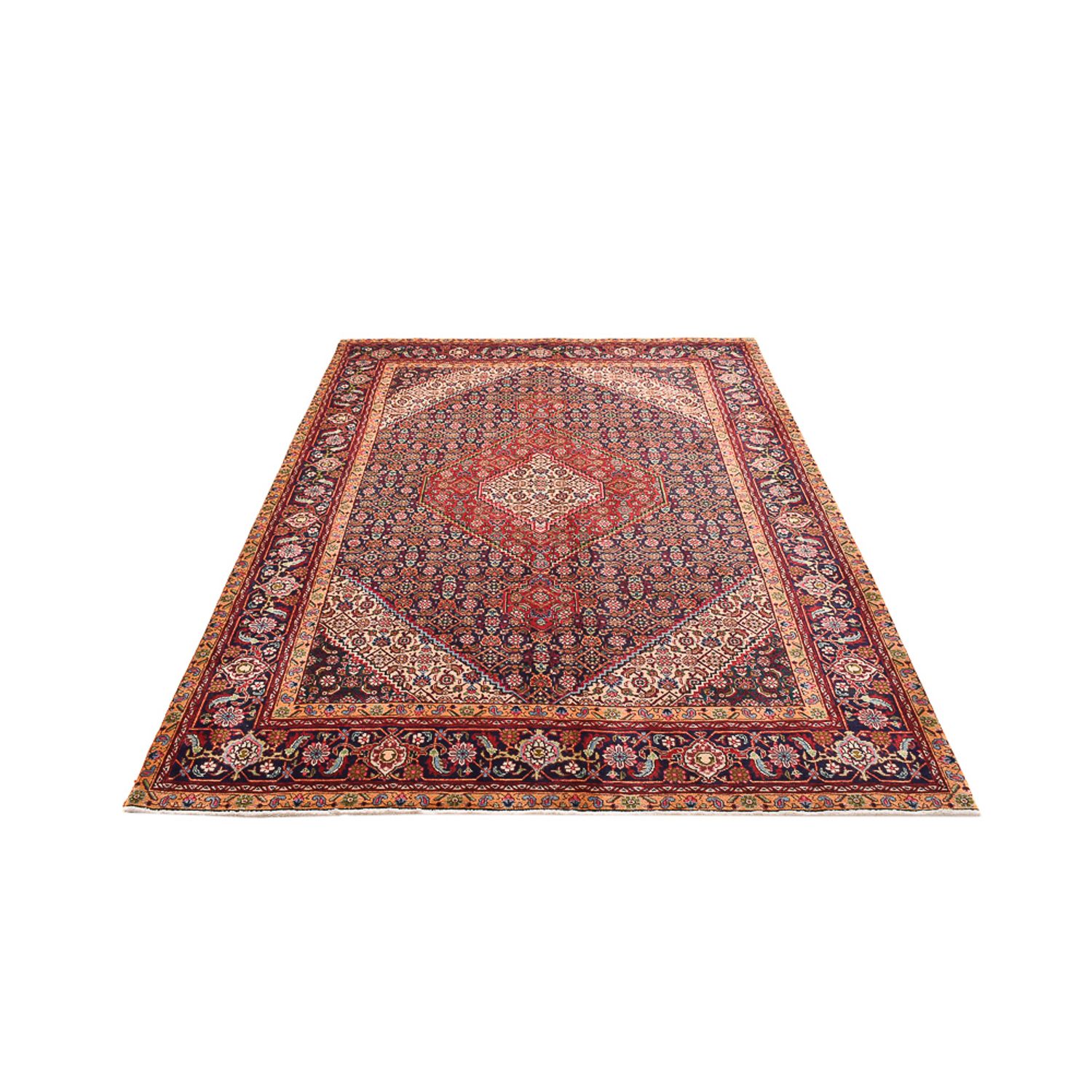 Perser Rug - Tabriz - 286 x 197 cm - bordeaux red