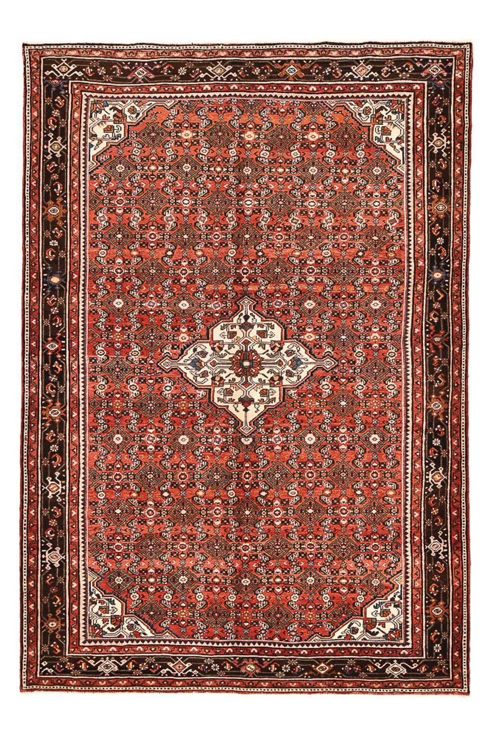 Perser Rug - Nomadic - 312 x 209 cm - terracotta