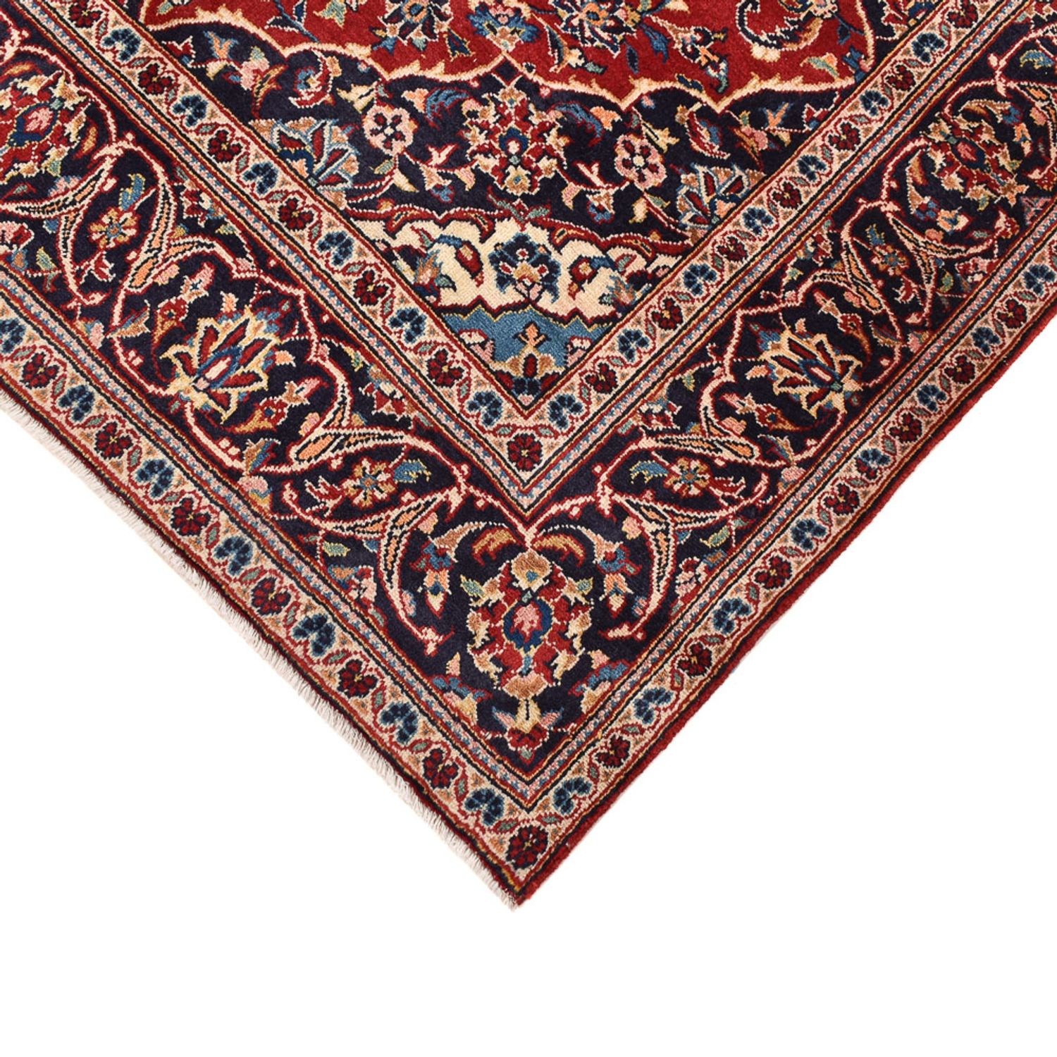 Perser Rug - Keshan - 257 x 146 cm - red