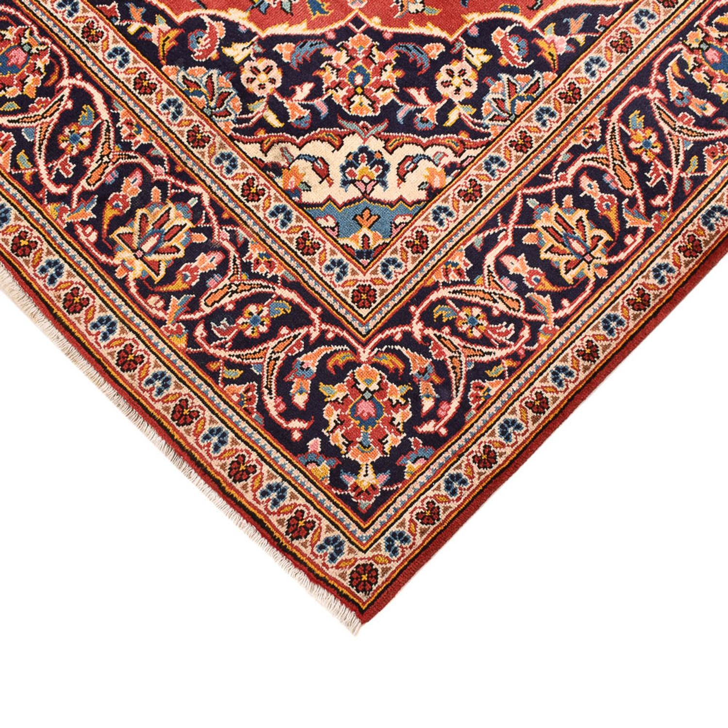 Perser Rug - Keshan - 260 x 147 cm - light red