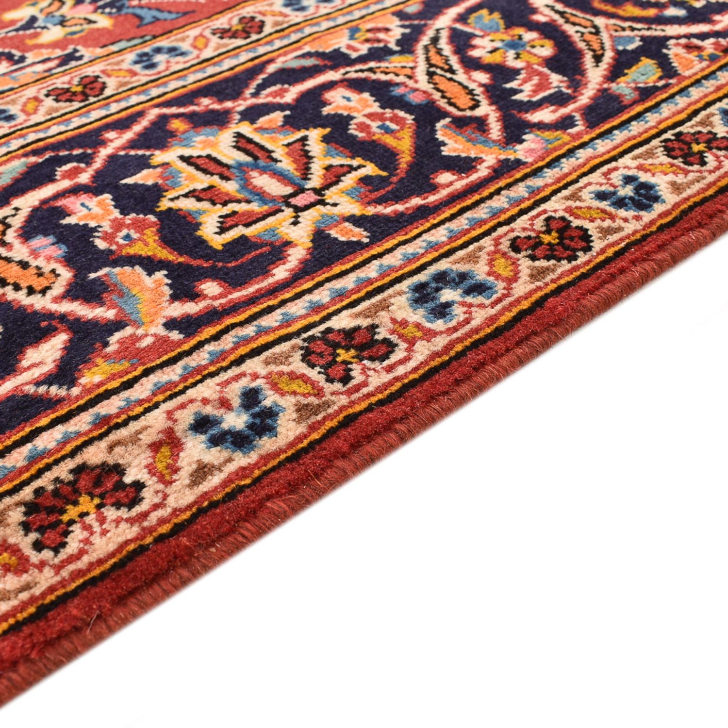 Perser Rug - Keshan - 260 x 147 cm - light red