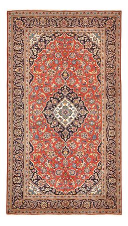 Perser Rug - Keshan - 260 x 147 cm - light red