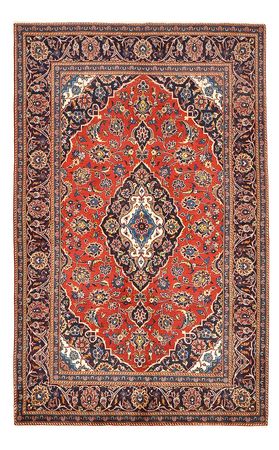 Perser Rug - Keshan - 227 x 140 cm - red