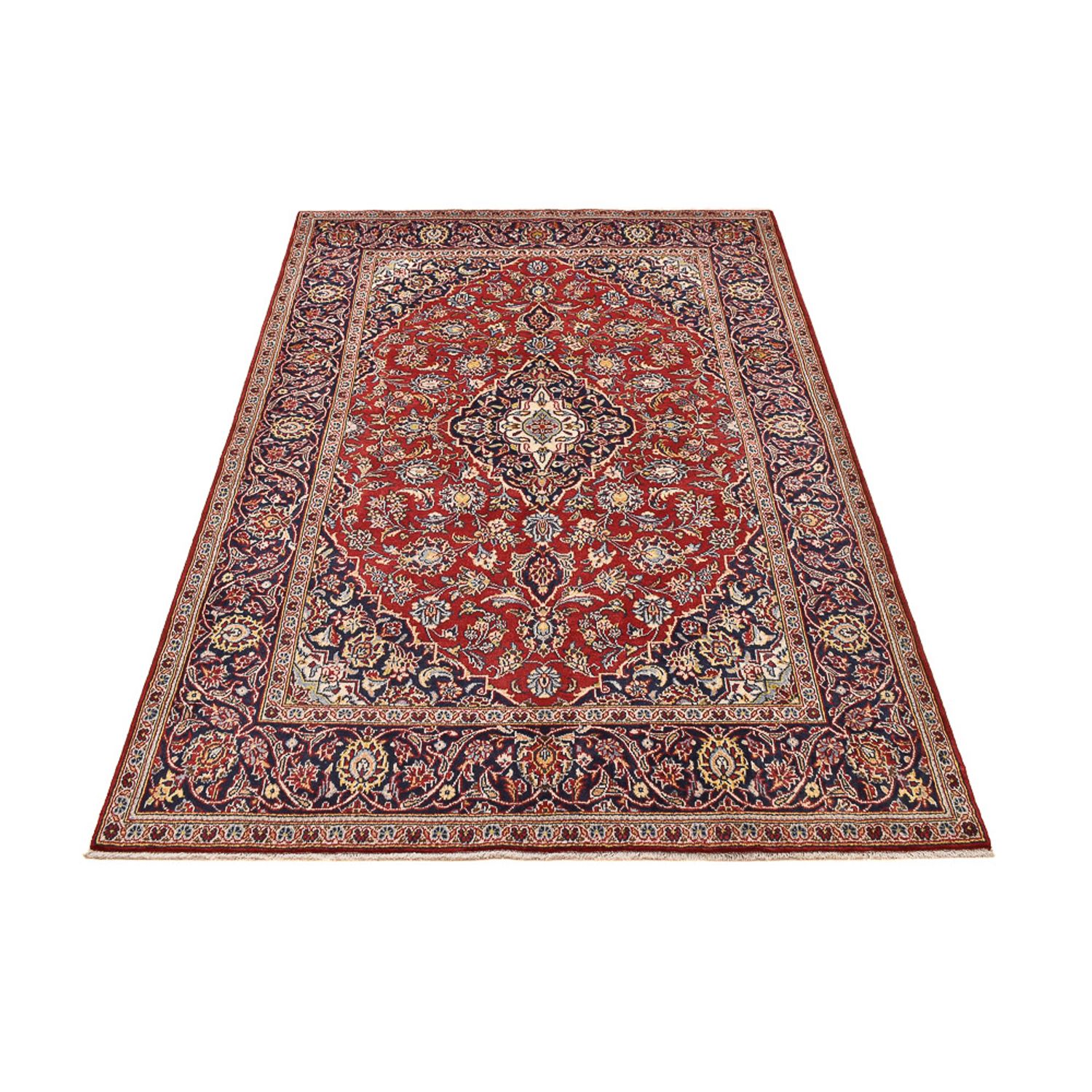 Perser Rug - Keshan - 216 x 138 cm - red