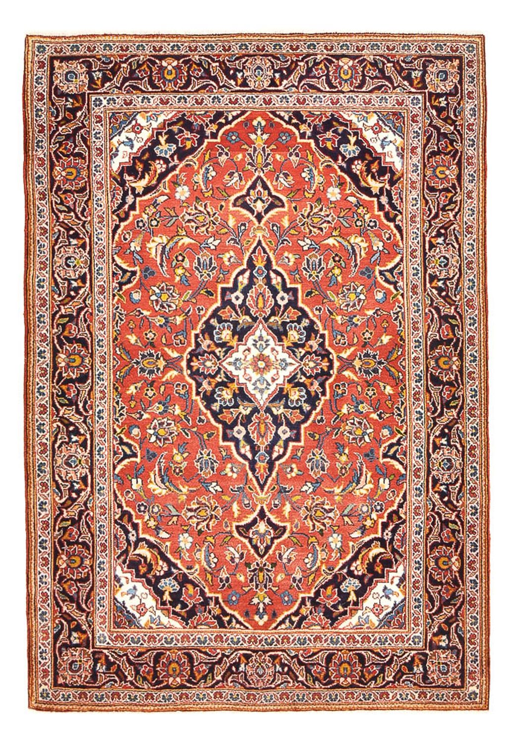 Perser Rug - Keshan - 167 x 114 cm - light red