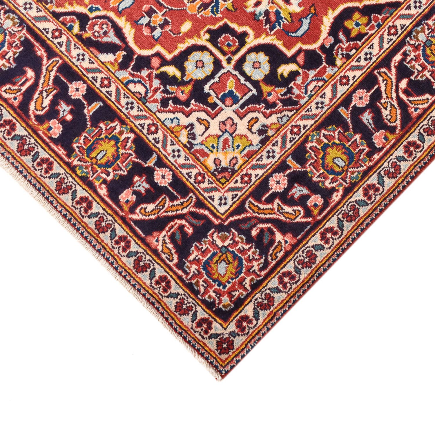 Perser Rug - Keshan - 210 x 127 cm - light red