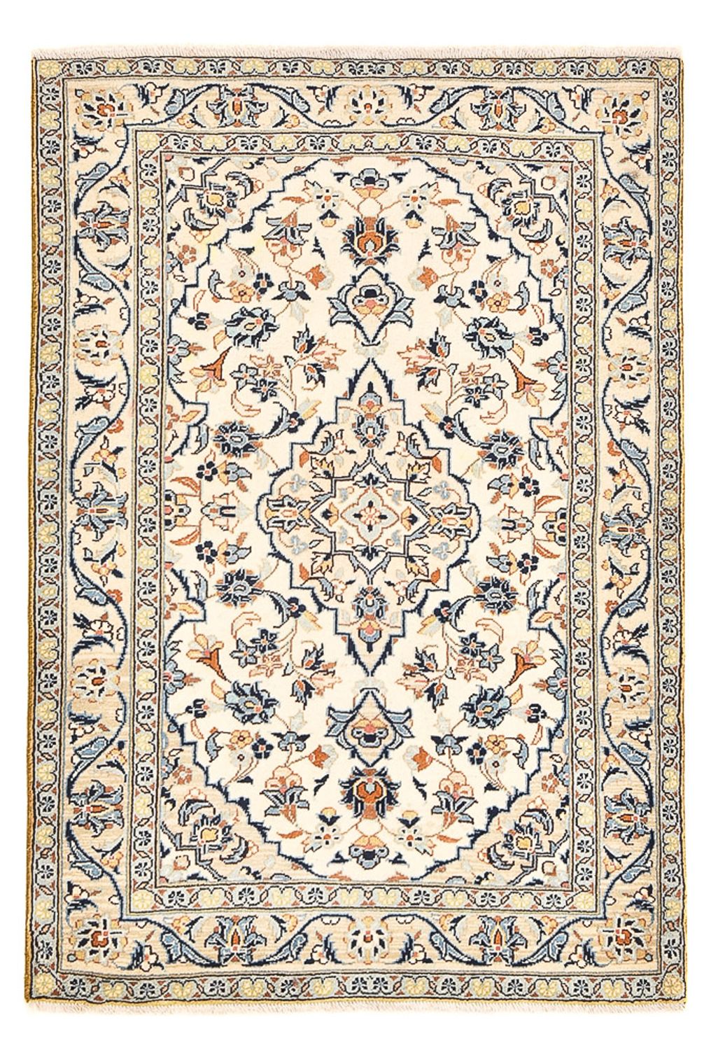 Perser Rug - Keshan - 142 x 97 cm - sand