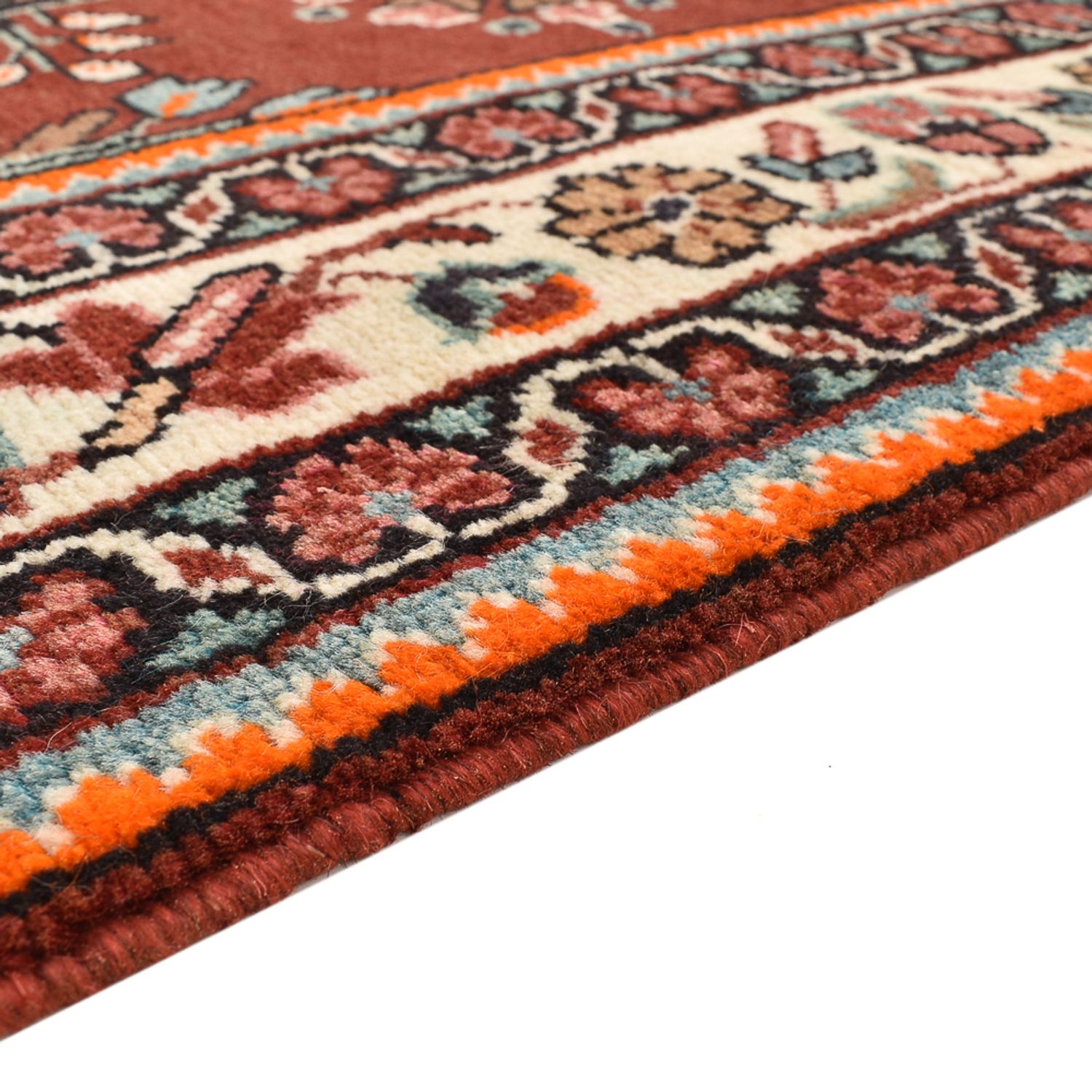 Perser Rug - Nomadic - 233 x 148 cm - rust