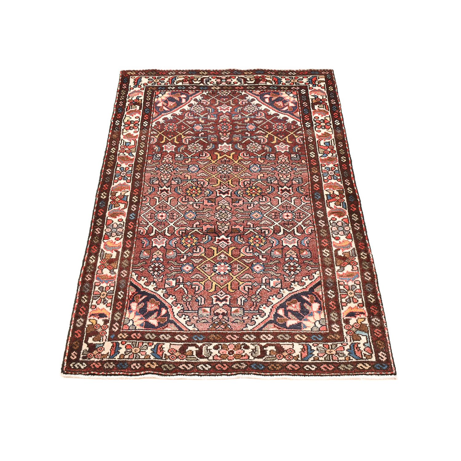 Perser Rug - Nomadic - 143 x 87 cm - light red