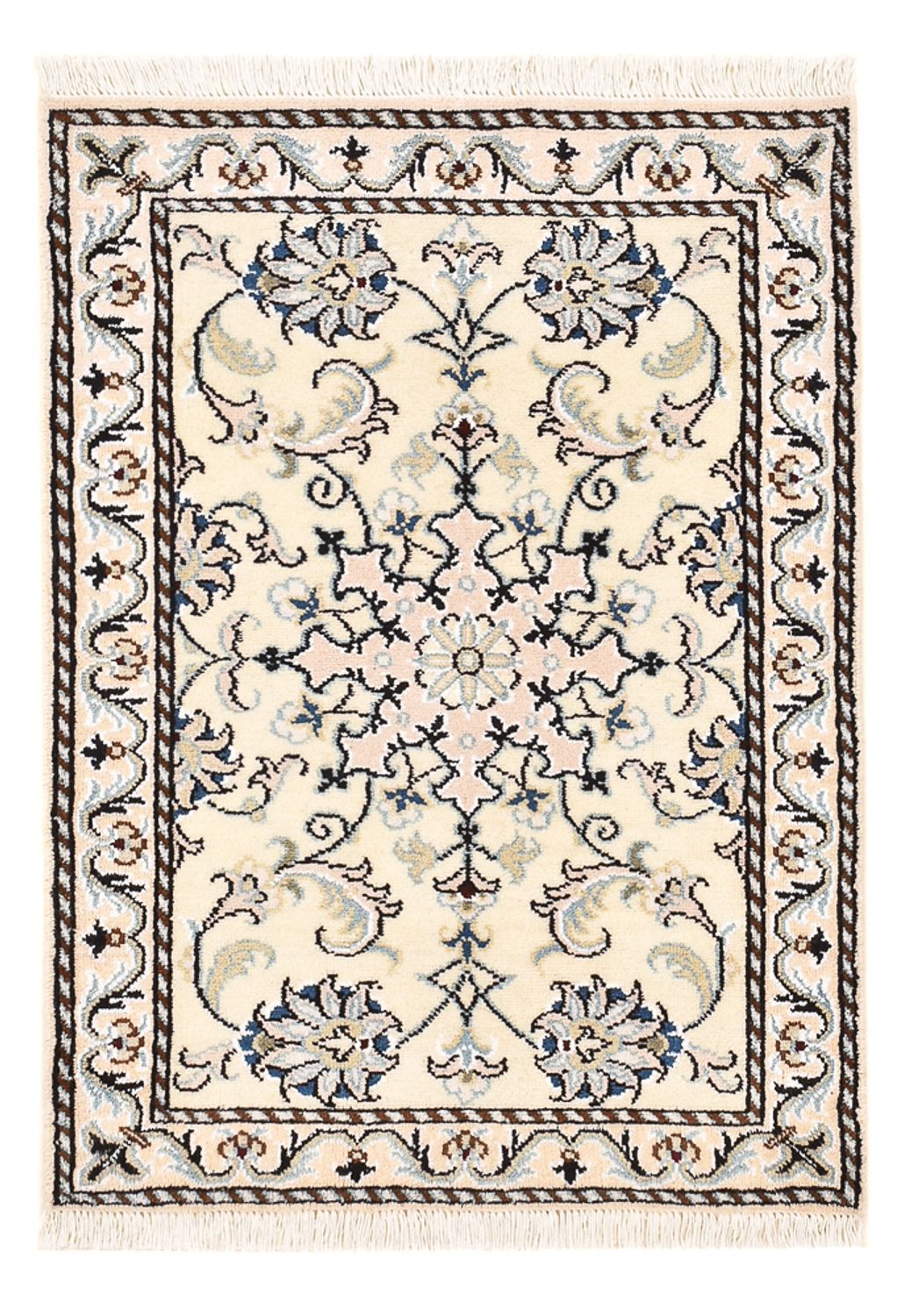 Perser Rug - Nain - 87 x 57 cm - beige