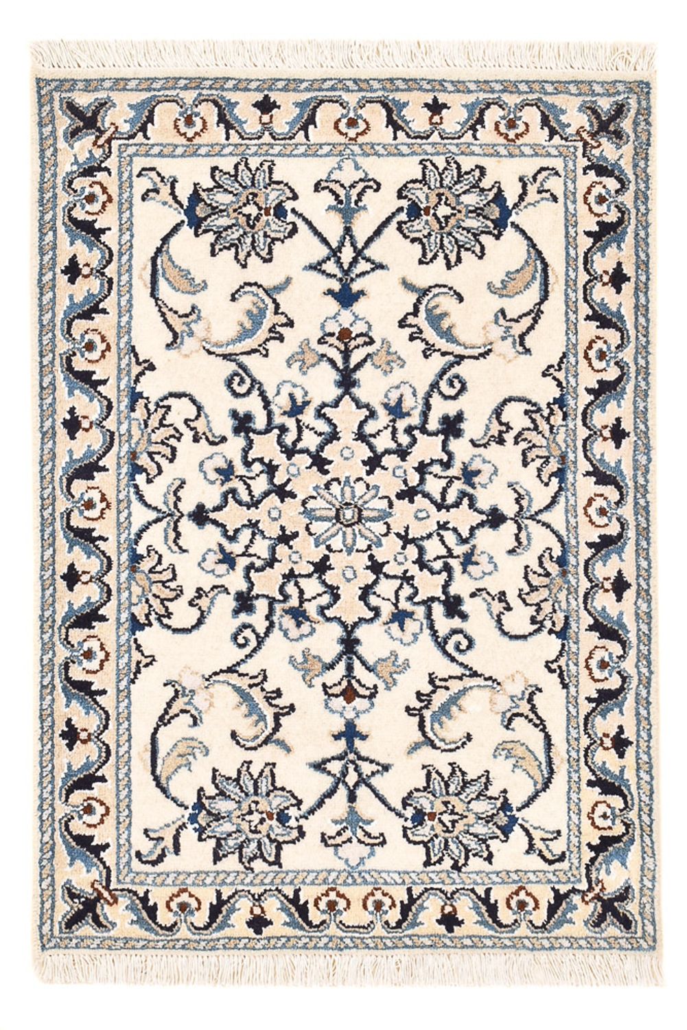 Perser Rug - Nain - 87 x 57 cm - beige