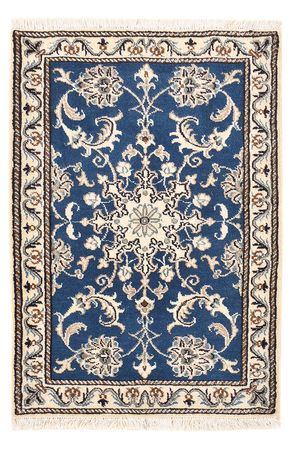 Perser Rug - Nain - 90 x 58 cm - blue