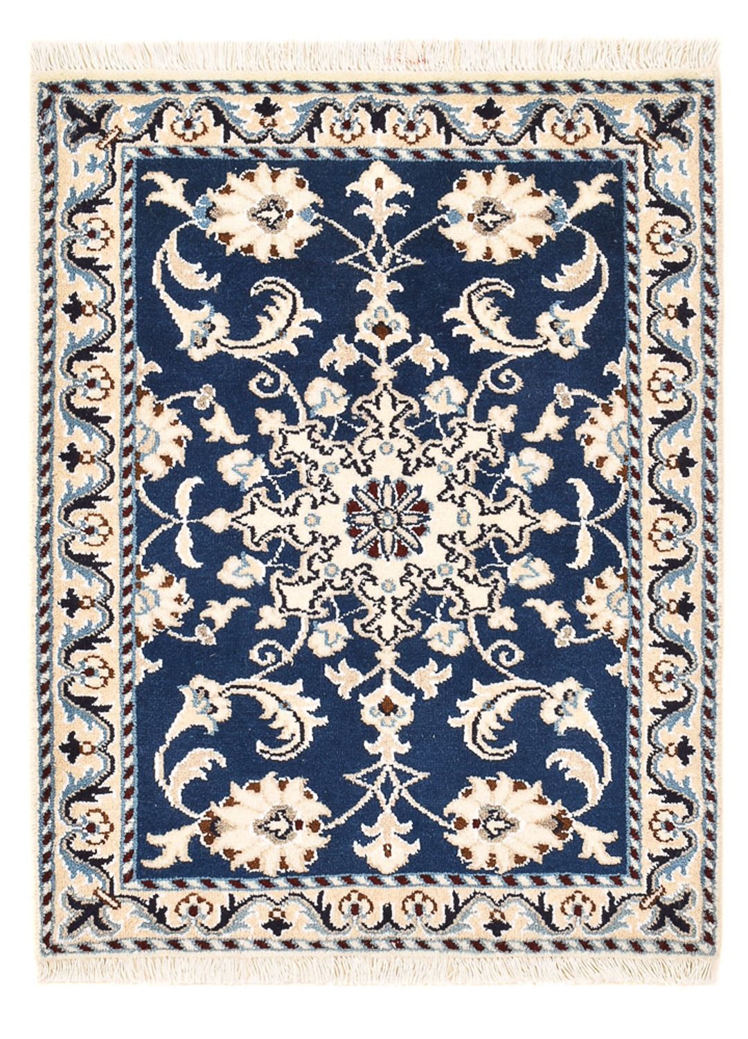 Perser Rug - Nain - 85 x 60 cm - blue