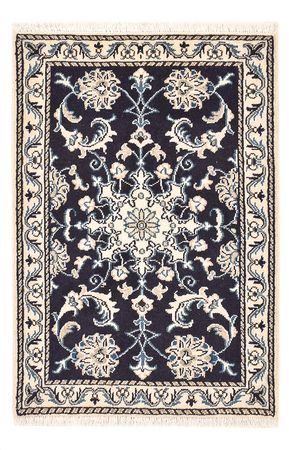 Perser Rug - Nain - 90 x 60 cm - dark blue