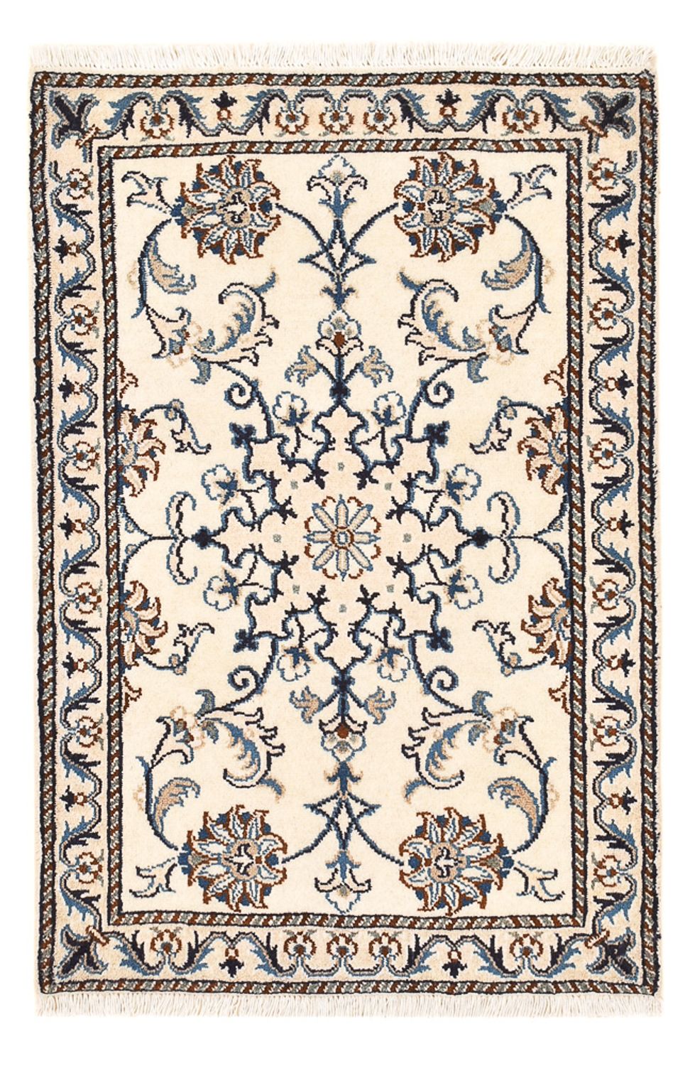 Perser Rug - Nain - 95 x 60 cm - beige