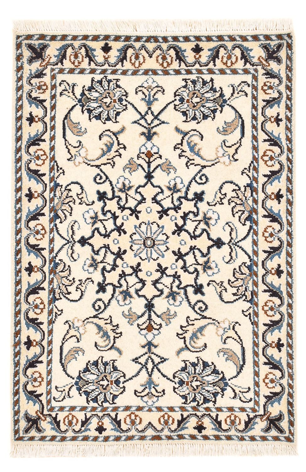 Perser Rug - Nain - 87 x 58 cm - cream