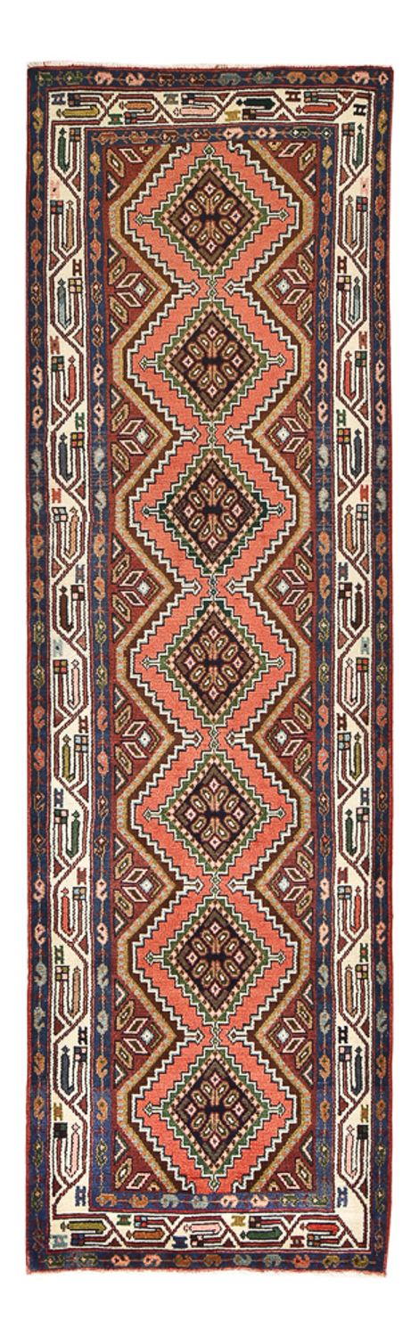 Runner Perser Rug - Nomadic - 290 x 83 cm - light red