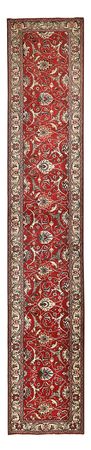 Runner Perser Rug - Tabriz - 458 x 81 cm - red