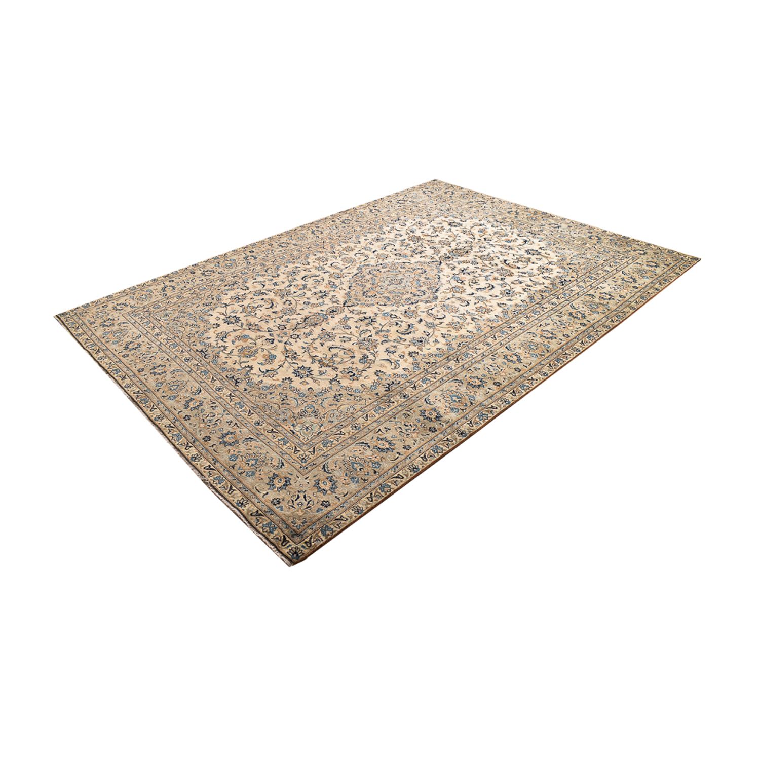 Perser Rug - Keshan - 334 x 240 cm - beige