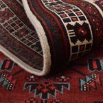 Runner Perser Rug - Nomadic - 338 x 100 cm - red