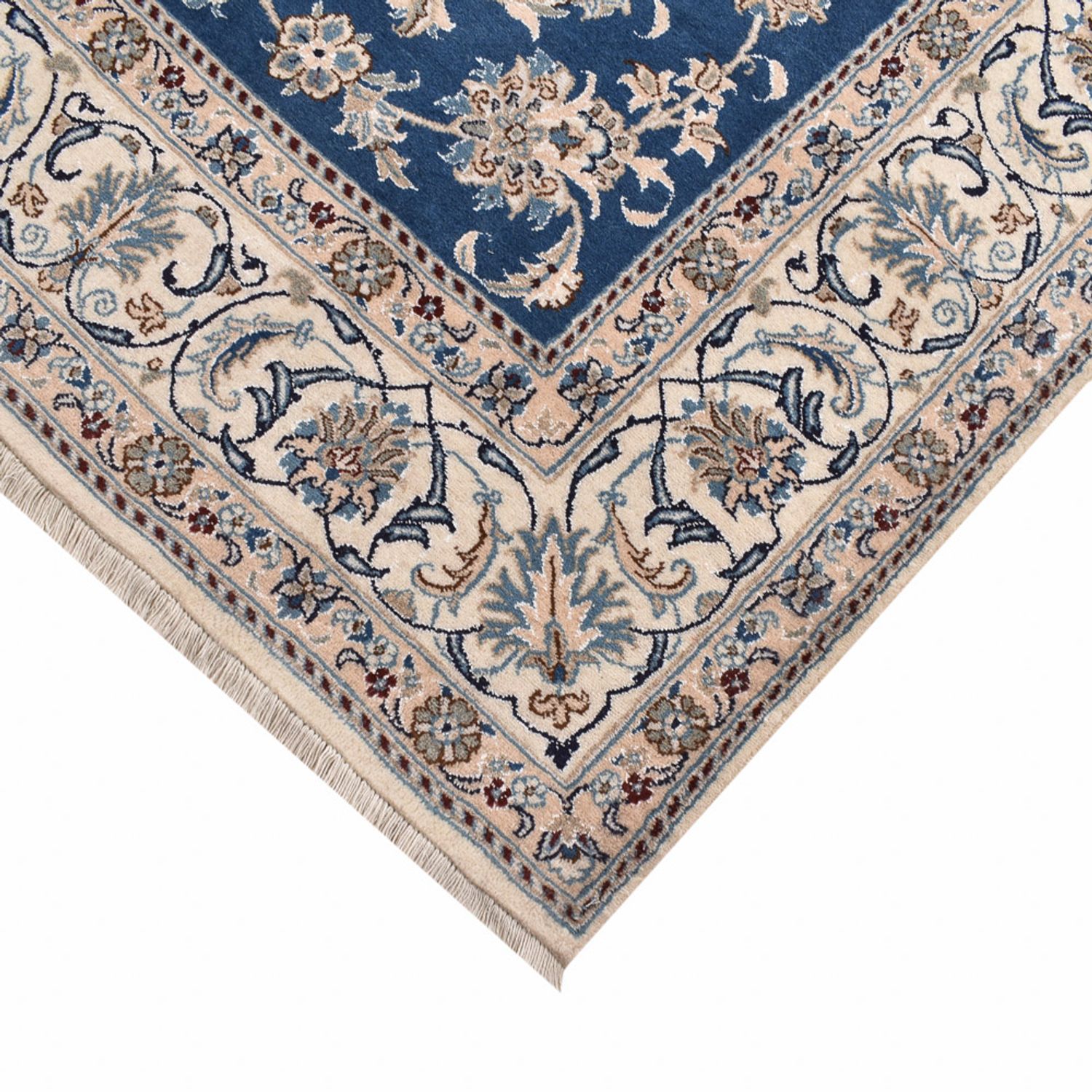 Perser Rug - Nain - 300 x 196 cm - petrol blue