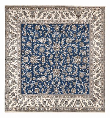 Perser Rug - Nain square  - 300 x 289 cm - blue