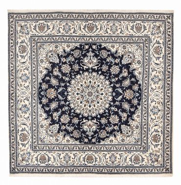 Perser Rug - Nain square  - 198 x 195 cm - dark blue