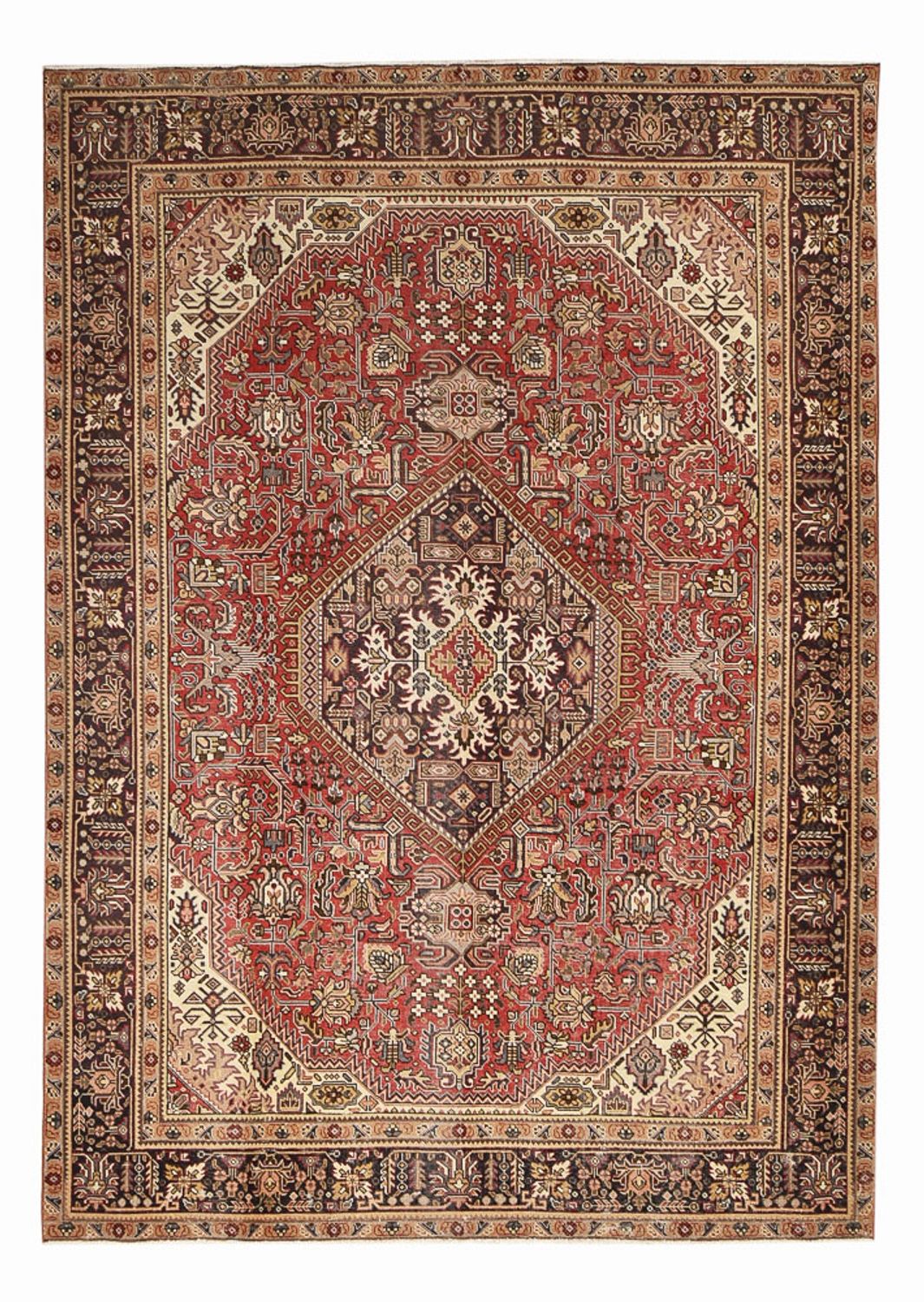 Perser Rug - Tabriz - 348 x 245 cm - light red