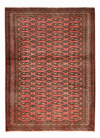 Turkaman Rug - 131 x 100 cm - light red