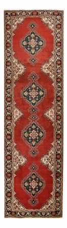 Runner Perser Rug - Tabriz - 340 x 96 cm - red