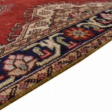 Runner Perser Rug - Tabriz - 340 x 96 cm - red