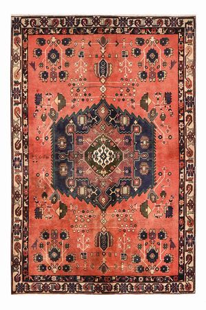 Perser Rug - Nomadic - 237 x 155 cm - light red