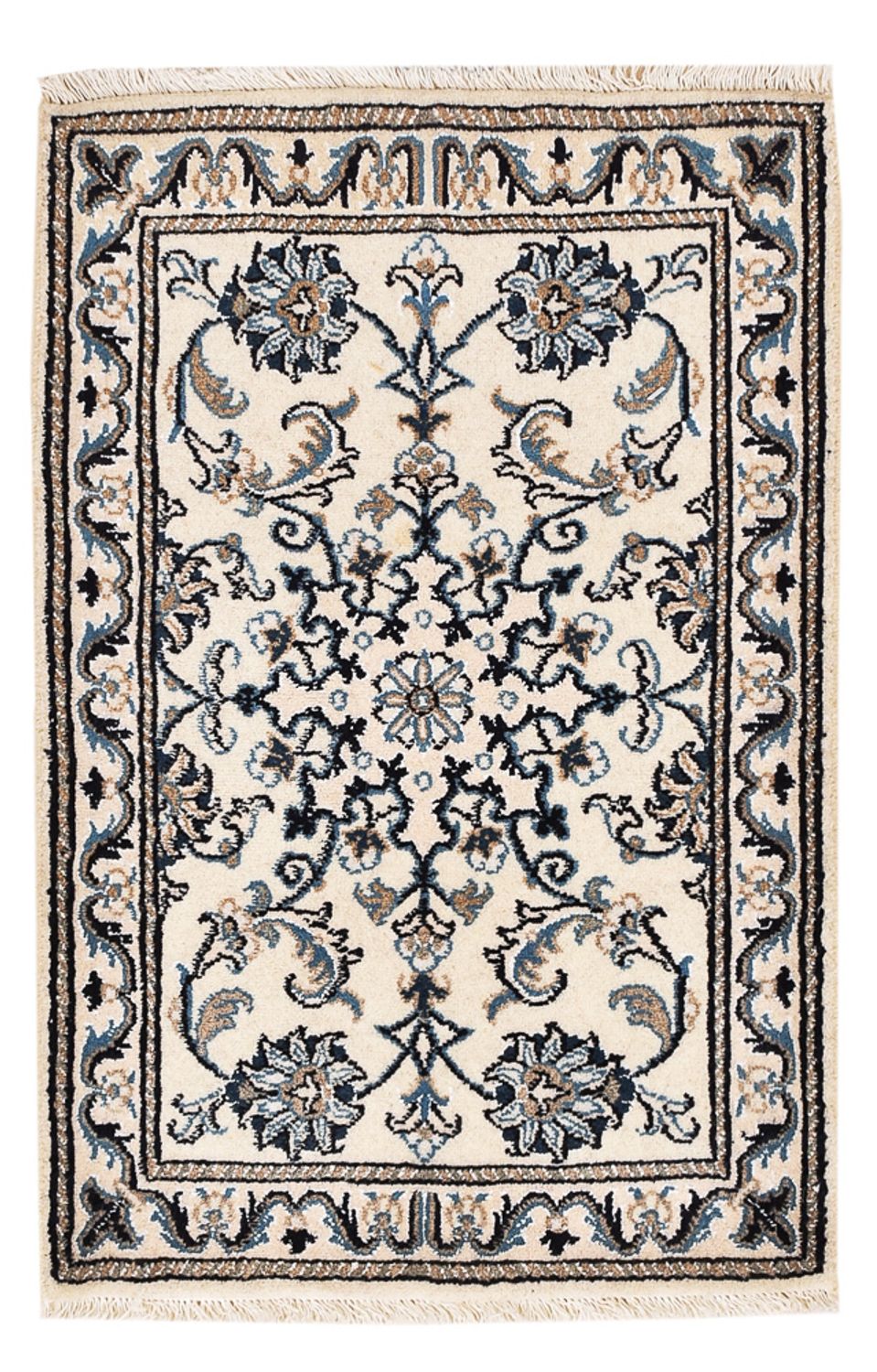 Perser Rug - Nain - 87 x 55 cm - white