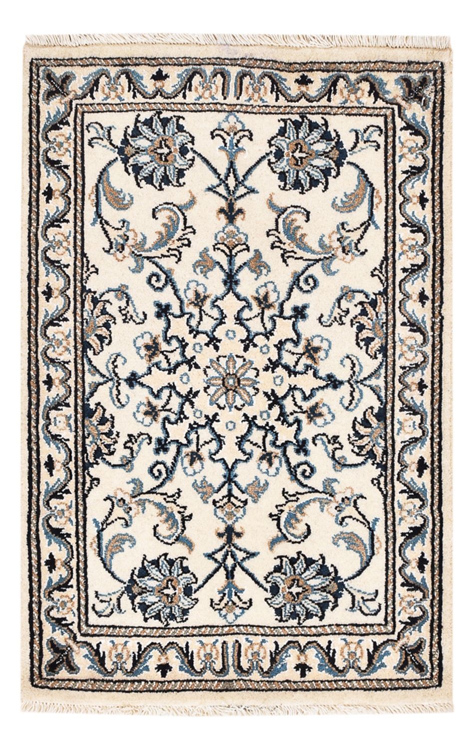 Perser Rug - Nain - 90 x 60 cm - white