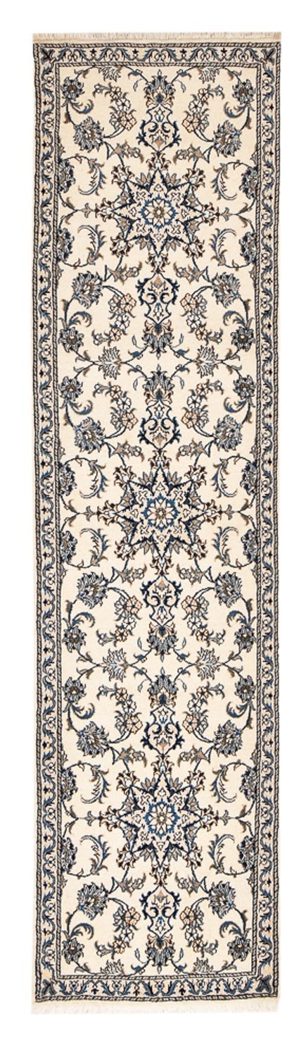 Runner Perser Rug - Nain - 295 x 77 cm - white