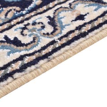 Perser Rug - Nain - 90 x 55 cm - dark blue