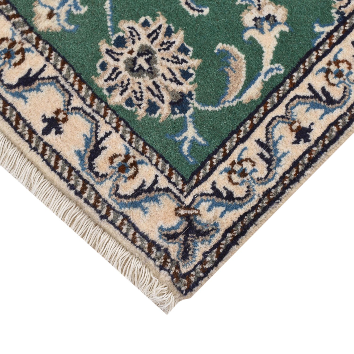 Perser Rug - Nain - 87 x 60 cm - green