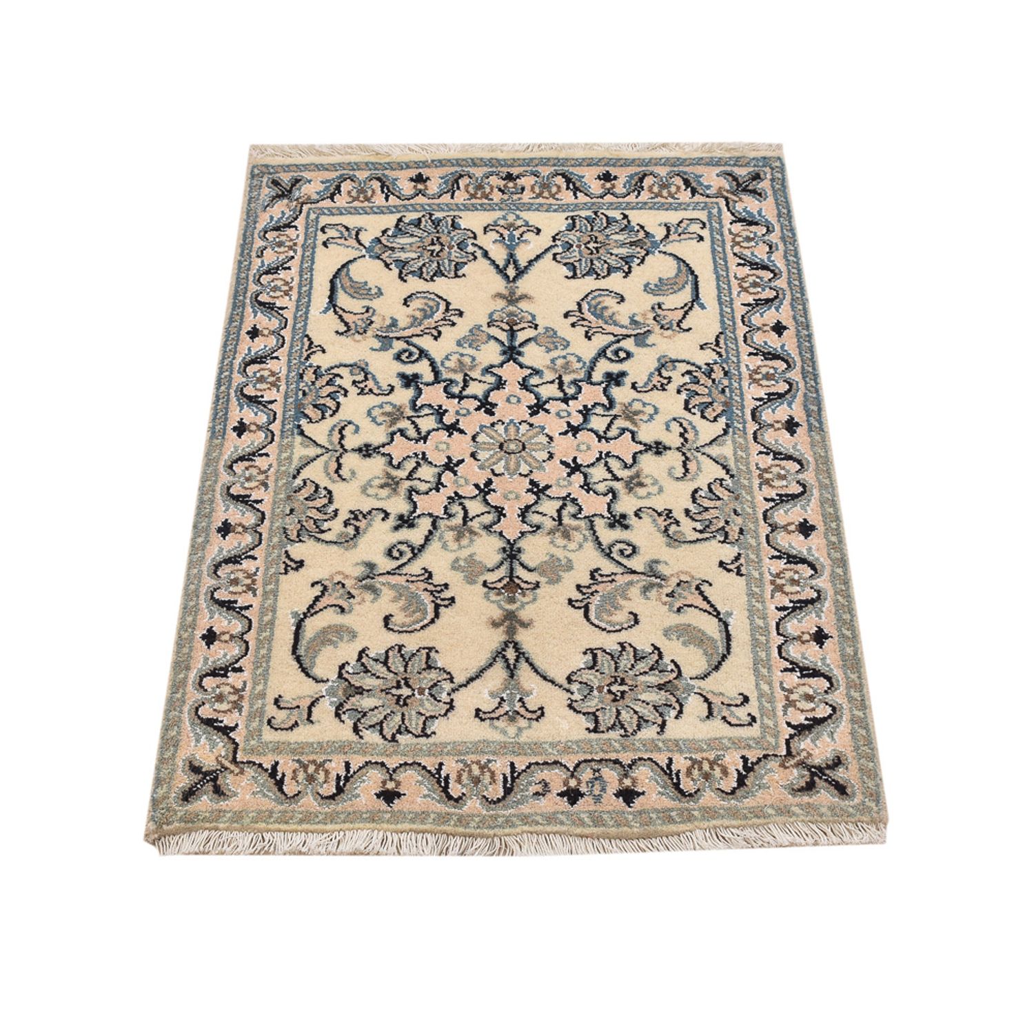 Perser Rug - Nain - 87 x 60 cm - beige