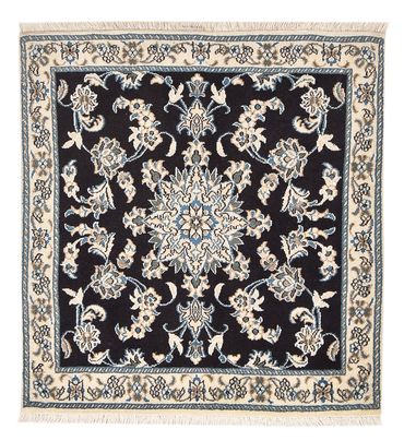 Runner Perser Rug - Nain - 100 x 93 cm - dark blue