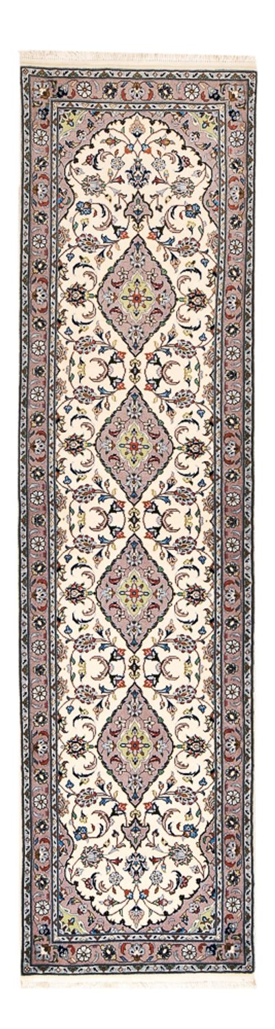 Runner Perser Rug - Keshan - 308 x 80 cm - beige