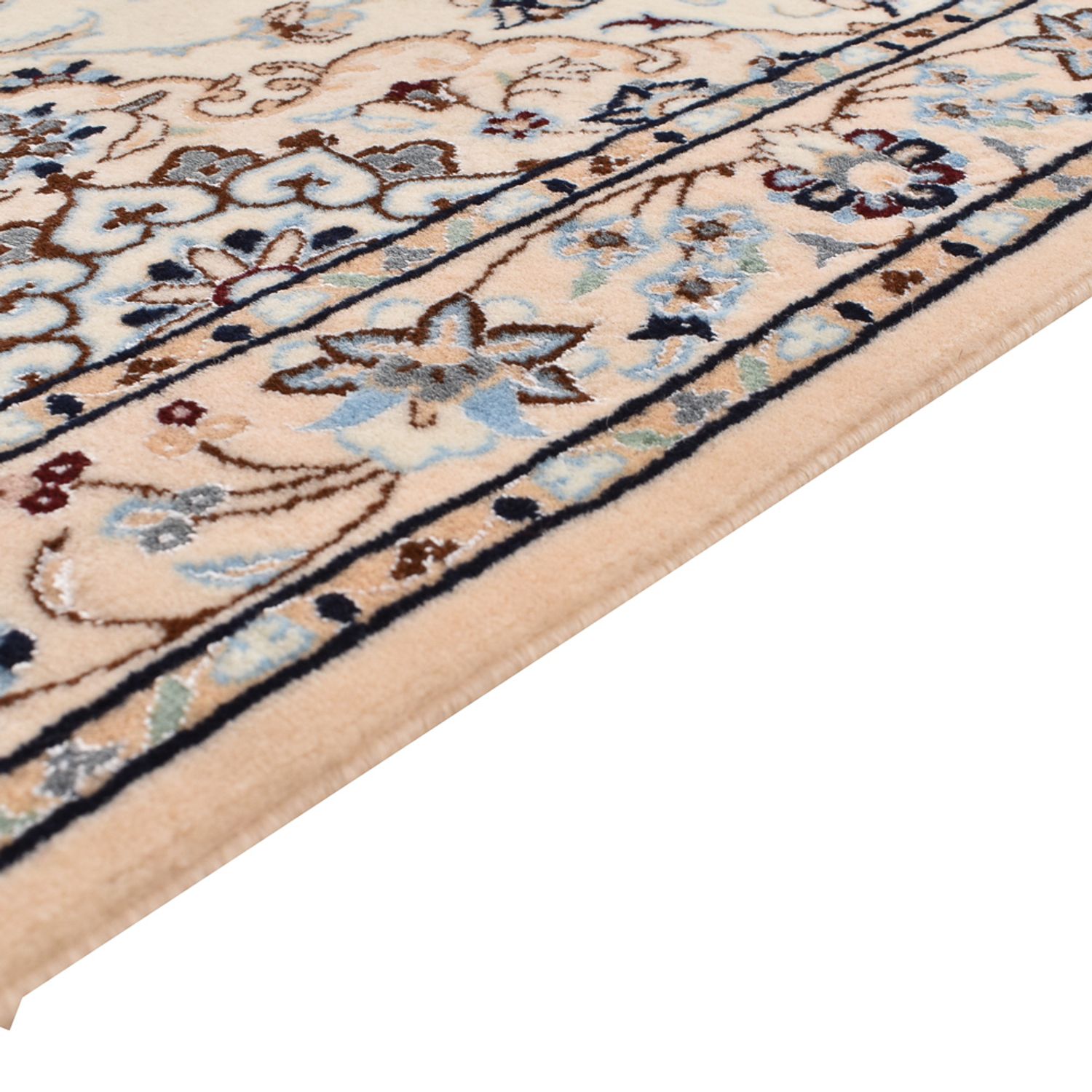 Runner Perser Rug - Nain - Premium - 397 x 87 cm - beige