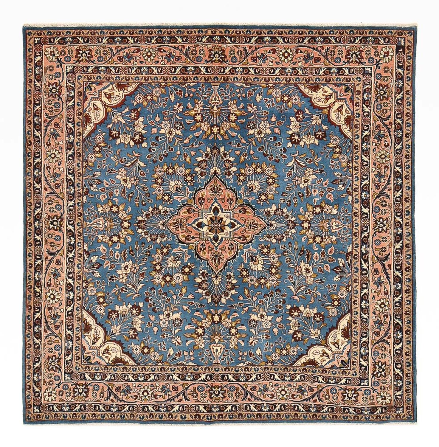 Perser Rug - Nomadic square  - 211 x 206 cm - blue