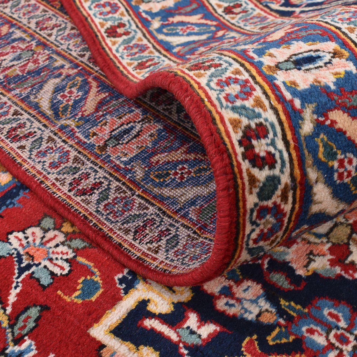 Perser Rug - Keshan - 398 x 306 cm - red