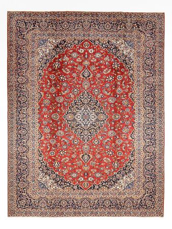 Perser Rug - Keshan - 409 x 301 cm - red