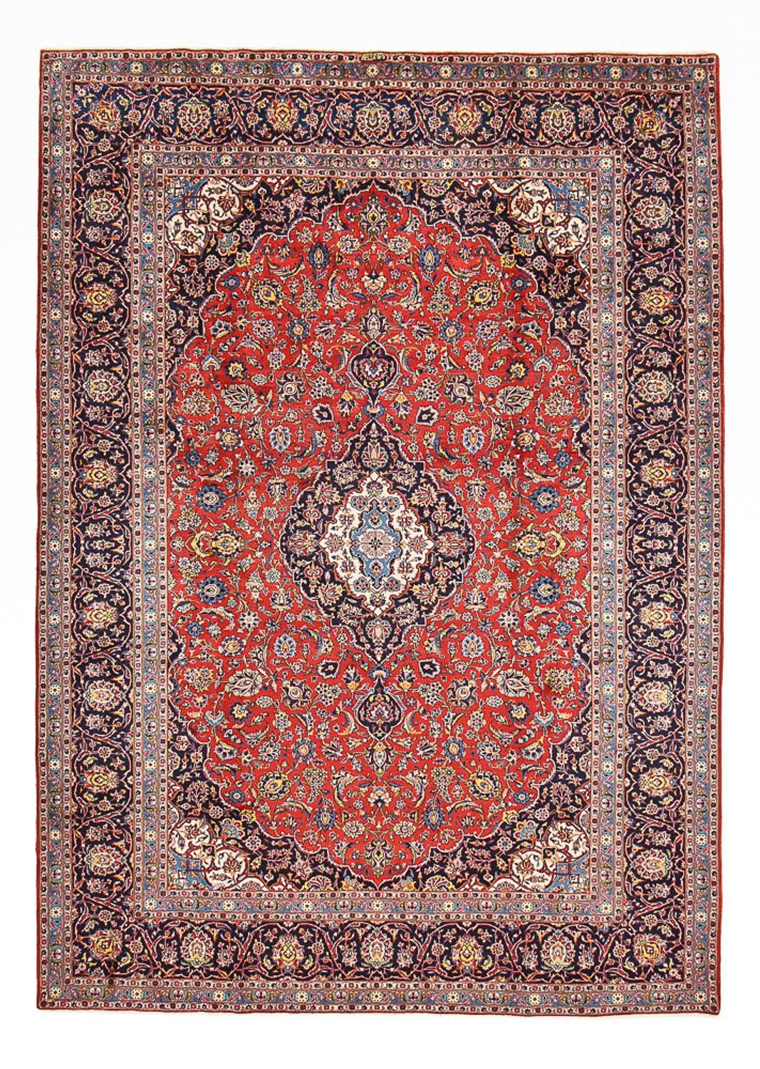 Perser Rug - Keshan - 420 x 302 cm - red