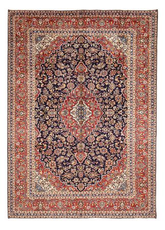 Perser Rug - Keshan - 407 x 296 cm - dark blue