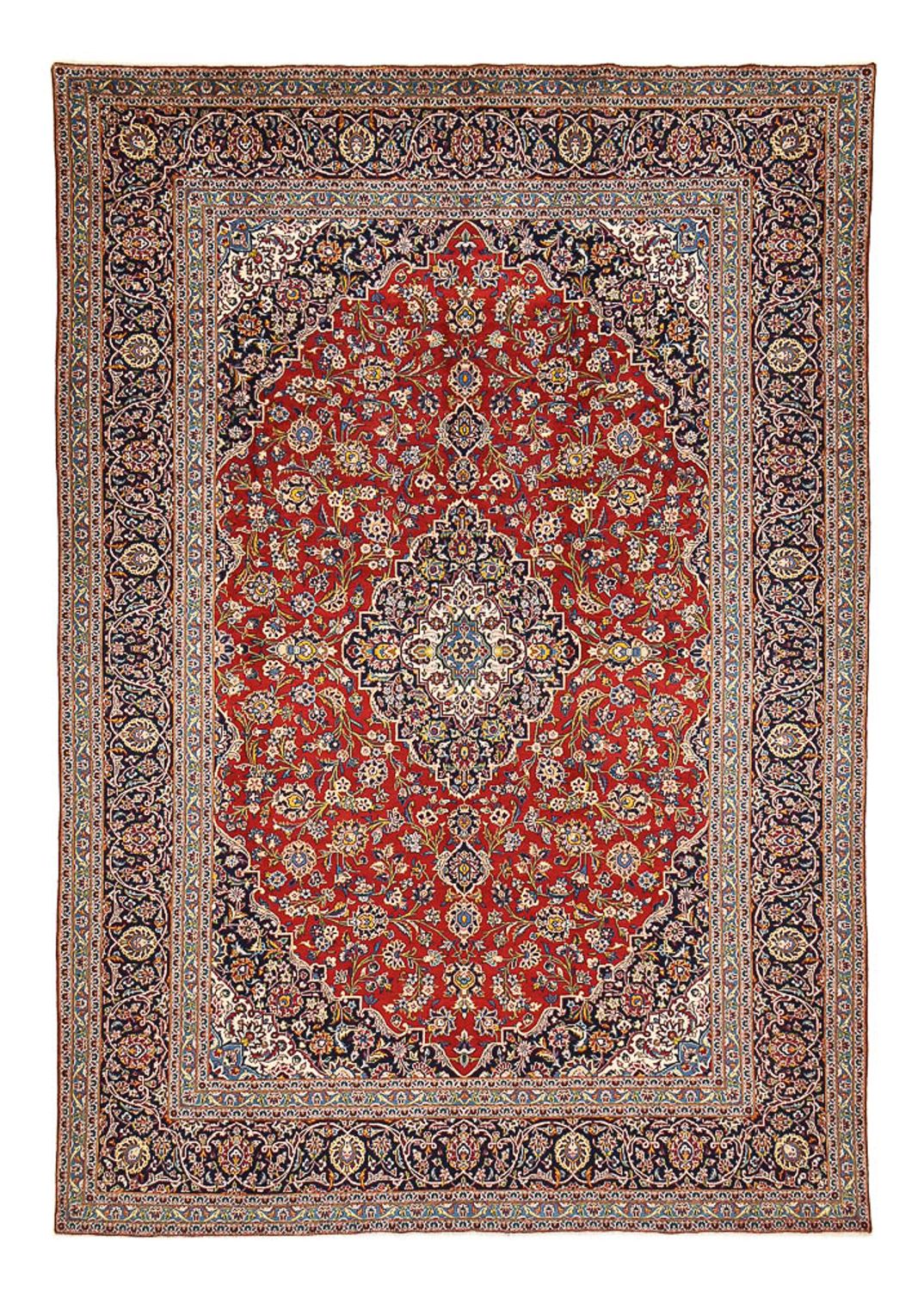 Perser Rug - Keshan - 414 x 290 cm - rust