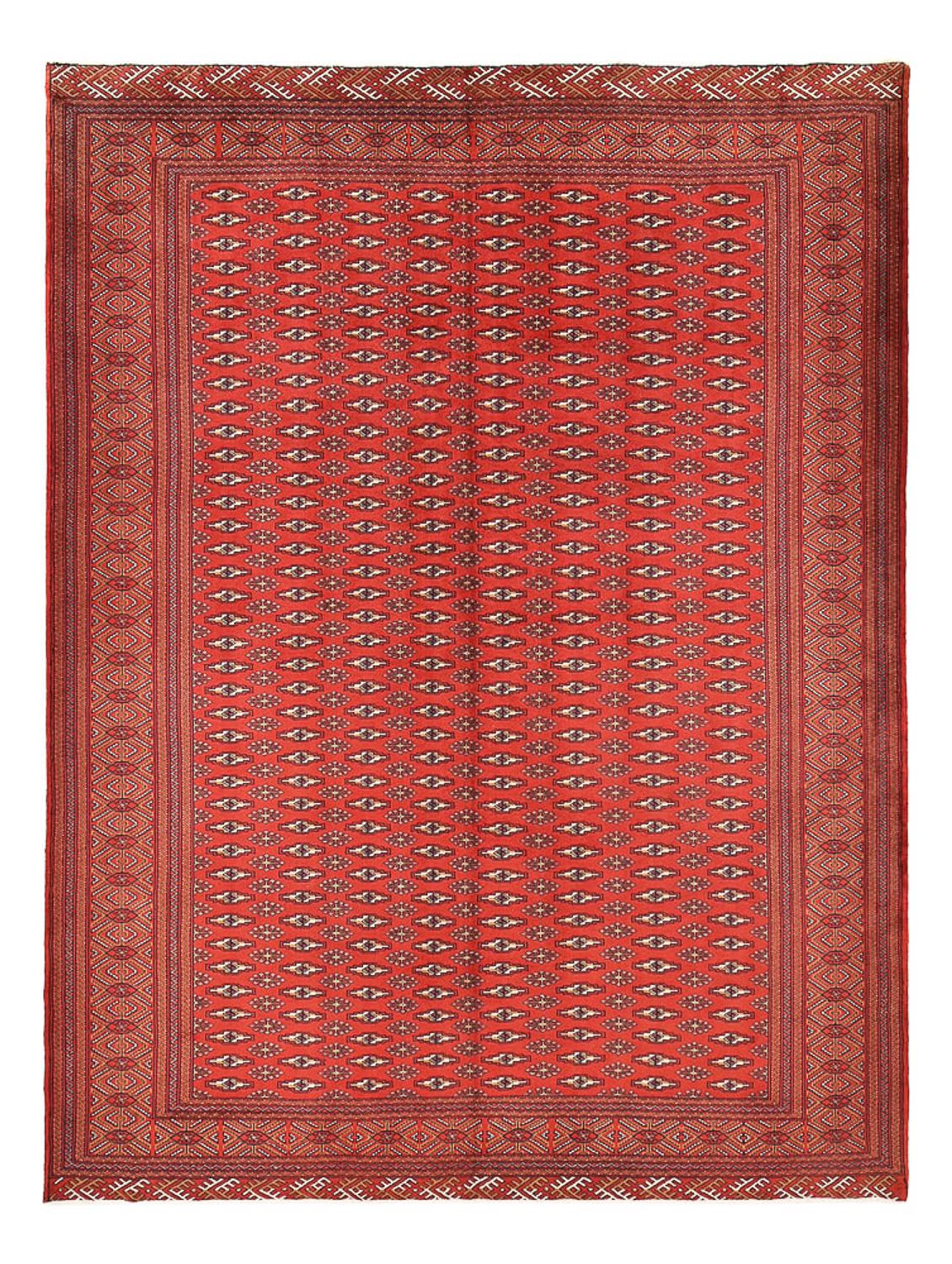 Turkaman Rug - 338 x 253 cm - red