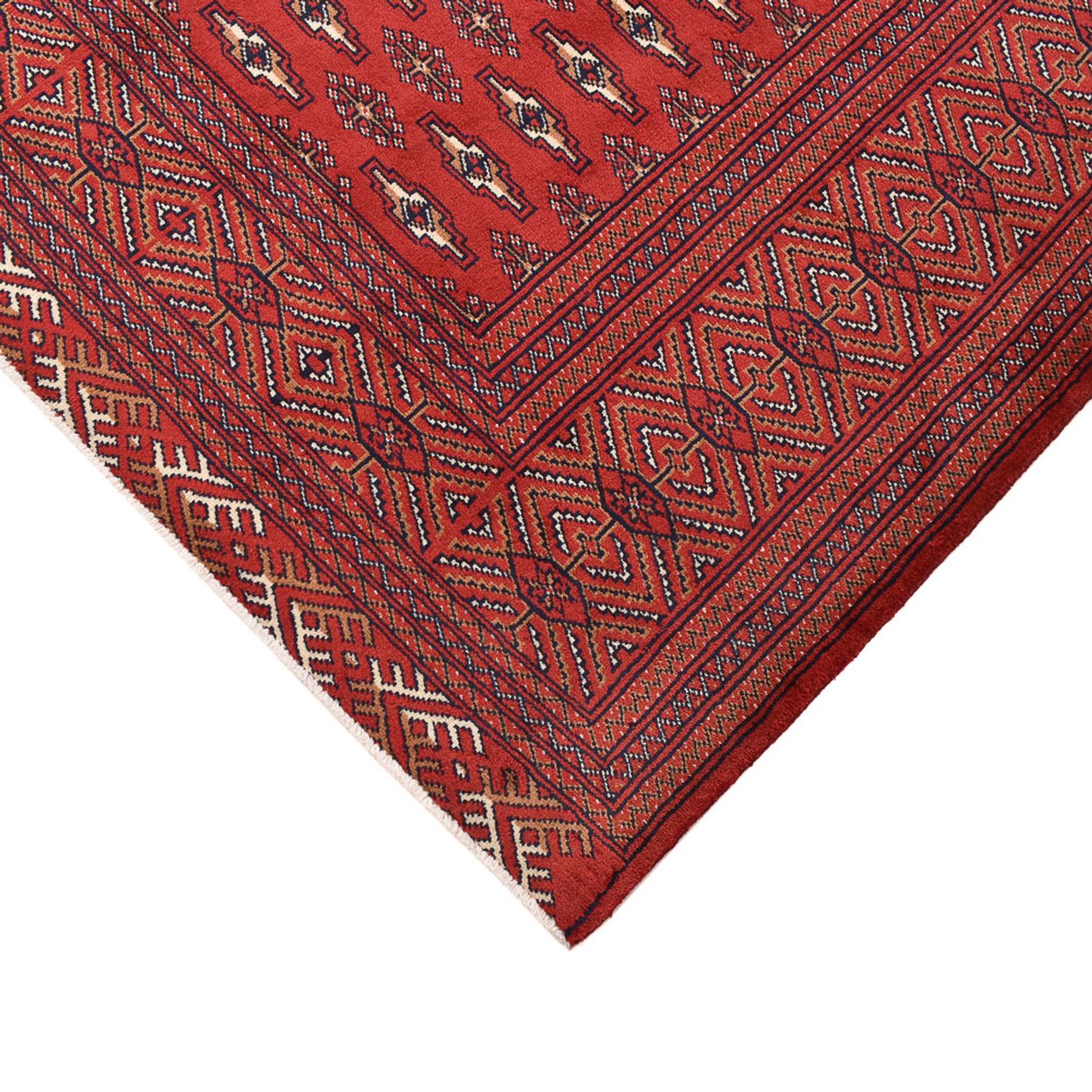 Turkaman Rug - 338 x 253 cm - red