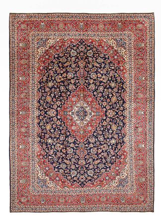 Perser Rug - Keshan - 407 x 300 cm - dark blue